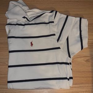 POLO RALPH LAUREN SHORT SLEEVE STRIPED TOP